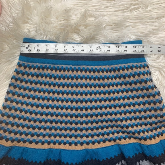 Anthropologie Girls From Savoy skirt Blue Sweater - Picture 9 of 9